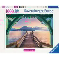 Ravensburger Puzzle Beautiful Walkways - Romantischer Steg am Lac d'Annecy 1000 Teile