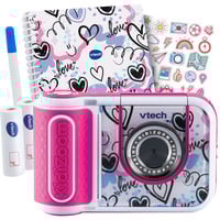 VTech KidiZoom Print Cam Scrapbook Bundle, Digitalkamera pink
