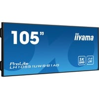 iiyama ProLite LH10551UWS-B1AG, Public Display schwarz, 5K UW, DaisyChain, 60 Hz