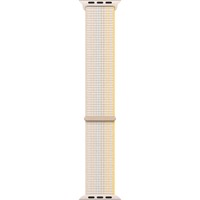 Apple Sport Loop, Uhrenarmband beige/gelb, 41 mm