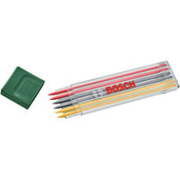 Bosch Heimwerken & Garten Mehrfarbige Minen 2,8 mm mehrfarbig, 6 Stück, für Tieflochmarkierstift