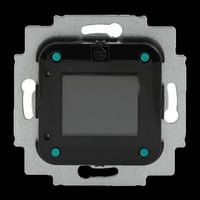 Busch-Jaeger Digital Audio Broadcasting Plus und Radio Stereo Radiowecker Unterputzmontage 8215 U-101 schwarz (glänzend), Retail