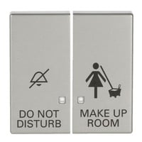 Busch-Jaeger Elektroniktaster zweiteilige Wippe mit Symbolik DND/MUR edelstahl, Retail