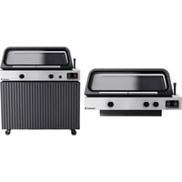 Everdure LAGOON PRO Cart Gasgrill schwarz/silber, 18,1 kW, Smartcontrol, mit BBQ-Modul