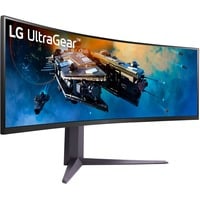 LG UltraGear 45GR65DC-B, Gaming-Monitor 113 cm (44.5 Zoll), schwarz, DQHD, VA, Curved, HDR, AMD Free-Sync Premium Pro, 200Hz Panel