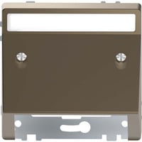 Merten Schrägauslass mit Schriftfeld, Abdeckung Retail