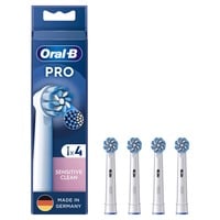 Oral-B Oral-B Pro Sensitive Clean 4er, Aufsteckbürste weiß
