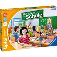 tiptoi Wir spielen Schule, Brettspiel Spieleranzahl: 1 - 4 Spieler Spieldauer: 45 Minuten Altersangabe: von 5 Jahren bis 7 Jahren Serie: tiptoi Spiele