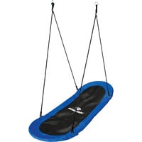 Schildkröt Nestschaukel Oval blau/schwarz