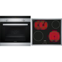 Siemens EQ112EA01Z, Backofen-Set schwarz/edelstahl