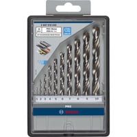 Bosch Professional PRO Metal HSS-G Spiralbohrer-Satz, 135°, 10-teilig in Kassette