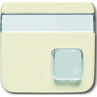 Busch-Jaeger Zentralscheibe mit Betätigungsknopf 1571 CN-212, Abdeckung weiß, Retail