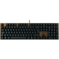 CHERRY KC 200 MX, Tastatur schwarz/bronze, DE-Layout, Cherry MX2A Silent Red