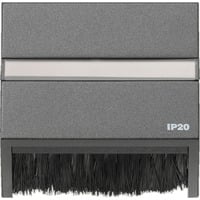 Gira Adapterrahmen Abdeckhaube steckbar mit Schrägauslass IP20, Abdeckung anthrazit, Retail