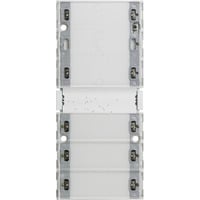 4010337086864 - KNX Tastsensor 3 Komfort vierfach mit Inbetriebnahme-Wippe und Raumthermostat