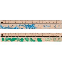 Lineal 17cm, aus Holz hellbraun Packungsinhalt: 1 Stück Farbe: hellbraun
