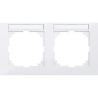 Merten Rahmen zweifach weiß, Retail