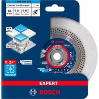Bosch Professional X-LOCK Diamanttrennscheibe Expert HardCeramic, Ø 85mm Bohrung 22,23mm