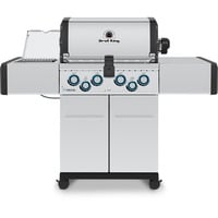 Broil King Gasgrill Regal S 490 IR edelstahl, mit Infrarot-Seitenbrenner und Heckbrenner