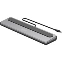 Digitus 12-Port USB-C 8K Docking Station, Dockingstation grau/schwarz, USB-C, 8K