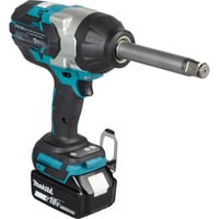 Makita Akku-Schlagschrauber DTW1005Z, 18Volt blau/schwarz, ohne Akku und Ladegerät, mit 138mm Langschaft 3/4"-Vierkant