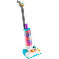 Mattel Lernspaß Staubsauger mit Lichtern und Lernmodi für Kleinkinder 