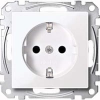 4042811138134 - Schutzkontakt-Steckdose mit Steckklemme erhöhtem Berührungsschutz Unterputz 16 Ampere