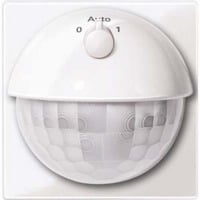 Merten Sensor-Modul mit Schalter Präsenzmelder Unterputz System M MEG5711-0319, Bewegungsmelder weiß (glänzend), Retail