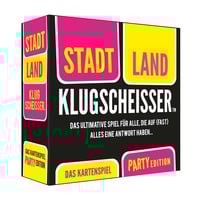Pegasus Stadt Land Klugscheisser - Das Kartenspiel (Party Edition), Partyspiel 