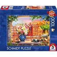 Besuch in Amsterdam, Puzzle 1000 Teile Teile: 1000 Altersangabe: ab 12 Jahren