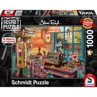 Schmidt Spiele Steve Read: Secret Puzzles - Im Nähzimmer 1000 Teile