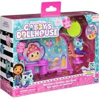 Spin Master Gabby's Dollhouse Deluxe Room Spielset - Wellness Raum mit Meerkätzchen, Spielfigur 
