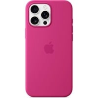 Apple Silikon Case mit MagSafe, Handyhülle fuchsia, iPhone 16 Pro Max