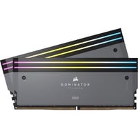 Corsair DIMM 64 GB DDR5-6000 (2x 32 GB) Dual-Kit, Arbeitsspeicher grau, CMP64GX5M2B6000Z30, Dominator Titanium, AMD EXPO