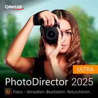 CyberLink PhotoDirector 2025 Ultra, Grafik, Multimedia-Software Deutsch