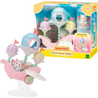 EPOCH Sylvanian Families - Magisches Ballonschiff mit Figur, Konstruktionsspielzeug 