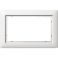 Gira Abdeckrahmen 1 1 2fach, Abdeckung weiß, Retail