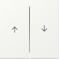 Gira Wippe zweifach mit Pfeilsymbol weiß, Retail