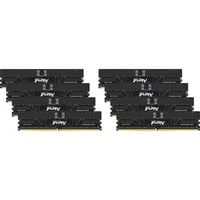 Kingston FURY DIMM 256 GB DDR5-5600 (8x 32 GB) Octo-Kit, Arbeitsspeicher schwarz, KF556R36RBK8-256, Renegade PRO, INTEL XMP