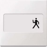 Merten Wippe mit Schriftfeld weiß, Retail