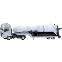 SIKU SUPER MAN Lkw mit ESA Rakete, Modellfahrzeug 