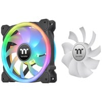 Thermaltake SWAFAN 12 RGB 120x120x25, Gehäuselüfter schwarz, 3er Pack, inkl Controller, 120 mm