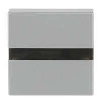 0 Komfortschalter mit Orientierungslicht, Bewegungsmelder aluminium, Retail