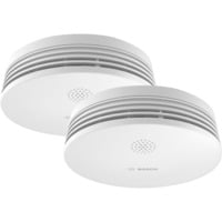 Bosch Smart Home Smart Home Rauchmelderwarnmelder II weiß, 2er Pack