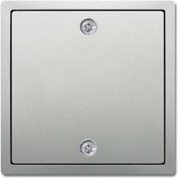 Busch-Jaeger Zentralscheibe für Zugschalter mit Schraubbefestigung, Abdeckung edelstahl, Retail