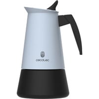 Cecotec Piccolina 600 , Kaffeebereiter hellblau/schwarz, 300 ml I 6 Tassen