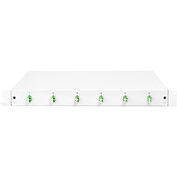 4016032432258 - DIGI DN963309APC - LWL Spleißbox 1HE bestückt 6x LC DX OS2 APC