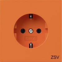 Gira Schutzkontaktsteckdose Typ F Steckdose CEE 7/3 weiß (glänzend), Retail