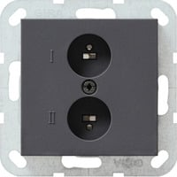 Gira Stereolautsprecher Steckdose anthrazit, Retail