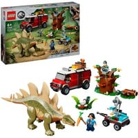 LEGO 76965 Jurassic World Dinosaurier Missionen: Entdeckung des Stegosaurus, Konstruktionsspielzeug 